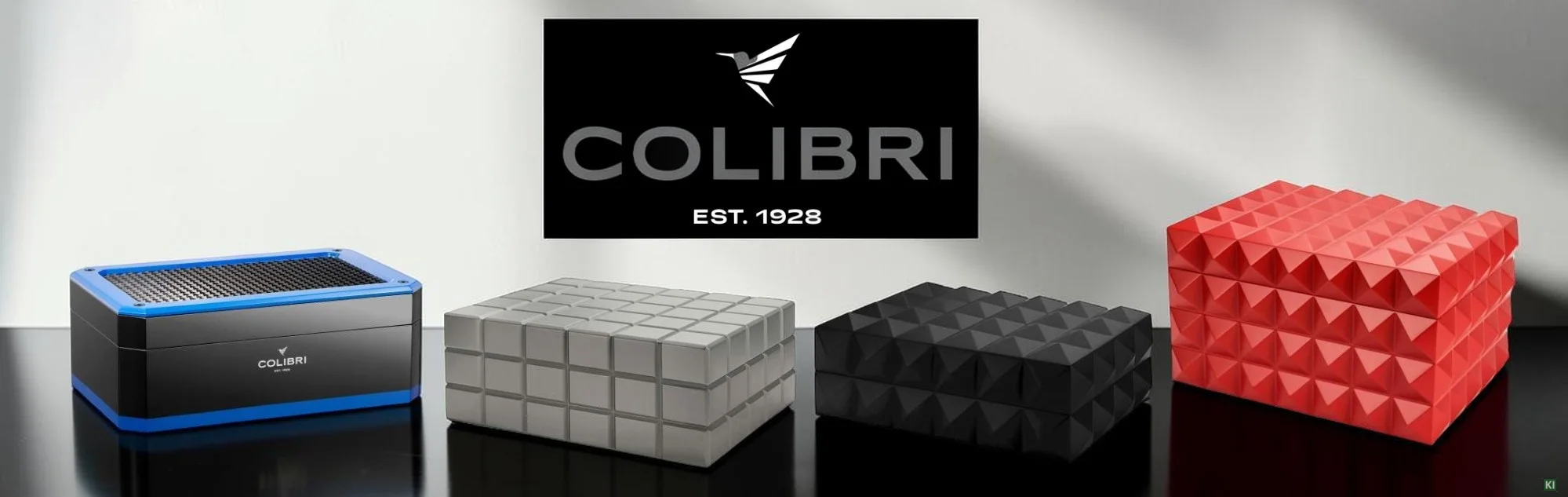 Exklusive Zigarrenpr&auml;sentation im Colibri Quasar Luxushumidor